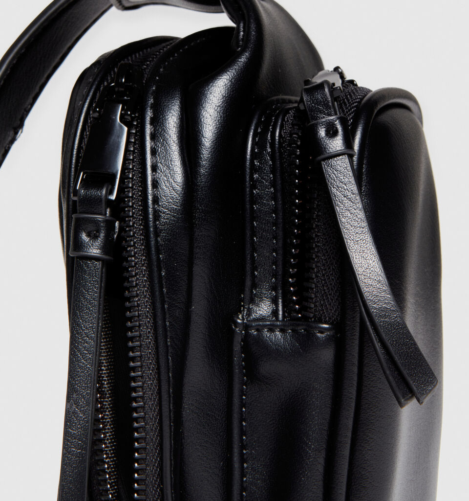 Bum bag with pockets - null - Black | Sisley image number 2